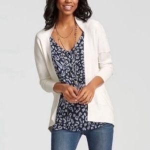 CABi Small Purr‎ Cami Peplum Leopard Tank